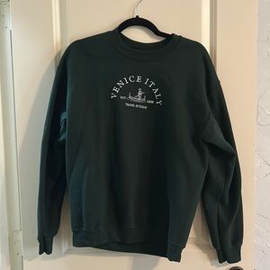 Forest Green Venice Italy Sweatshirt